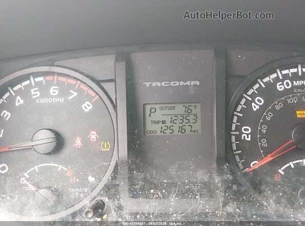 5TFAX5GN6GX070702 2016 TOYOTA TACOMA White 