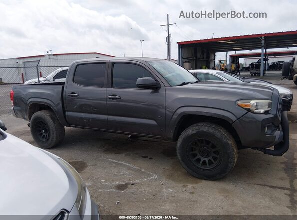 5TFAX5GN8GX073116 2016 TOYOTA TACOMA Серый Вид задней части салона
