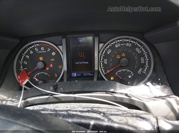 5TFAX5GN8LX185652 2020 TOYOTA TACOMA Gray Widok tylnych siedzeń