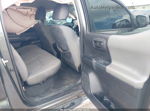 5TFAX5GNXMX192037 2021 TOYOTA TACOMA Gray VIN կոդի պիտակի տեսք