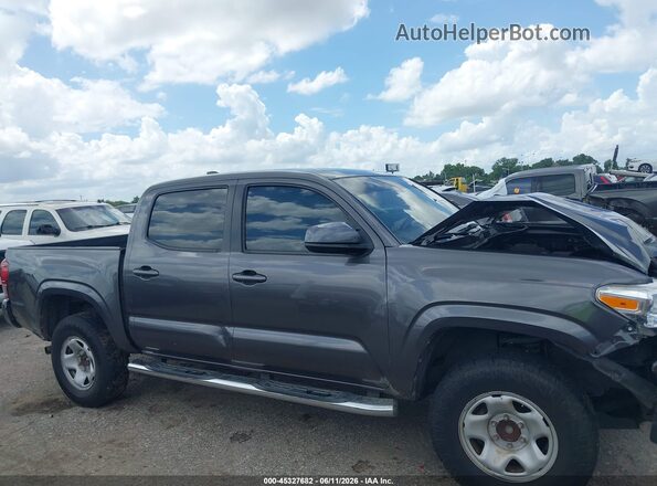 5TFAX5GNXMX192037 2021 TOYOTA TACOMA Gray Սալոնի հետևի տեսք
