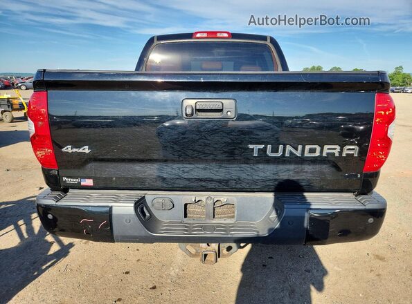 5TFAY5F10GX506374 2016 TOYOTA TUNDRA Black Widok z tyłu