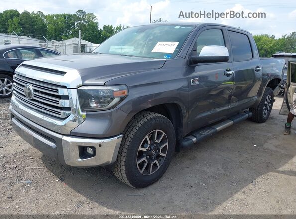 5TFAY5F13LX917326 2020 TOYOTA TUNDRA Gray Vista tres cuartos delantera izquierda