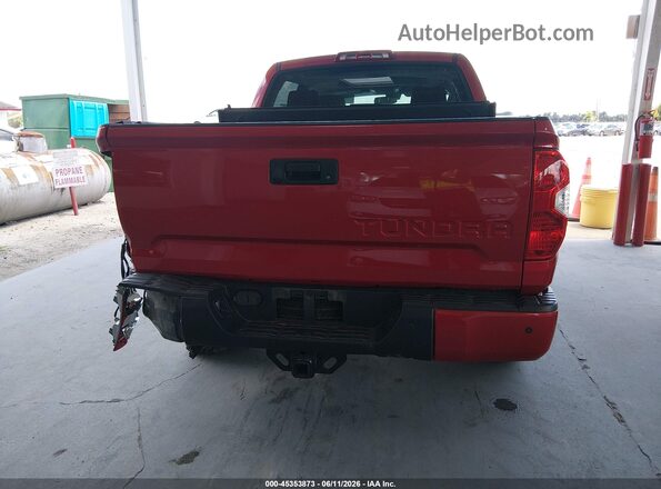 5TFAY5F14JX769331 2018 TOYOTA TUNDRA Red 