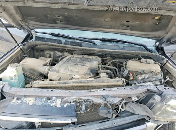5TFAY5F14MX011607 2021 TOYOTA TUNDRA Gray Вид задньої частини салону