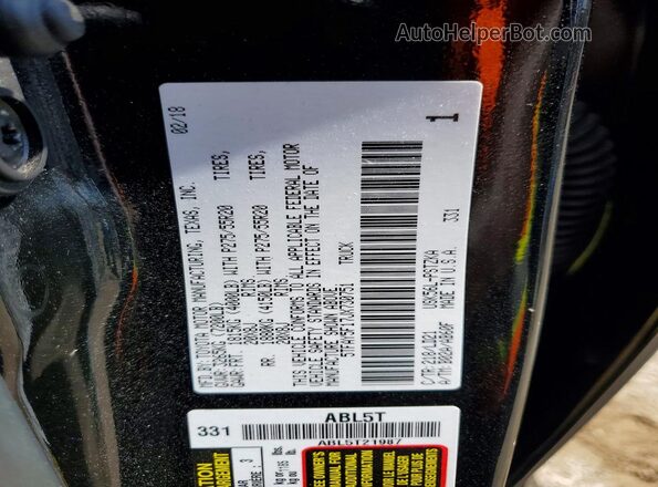 5TFAY5F17JX730751 2018 TOYOTA TUNDRA Black Widok komory silnika