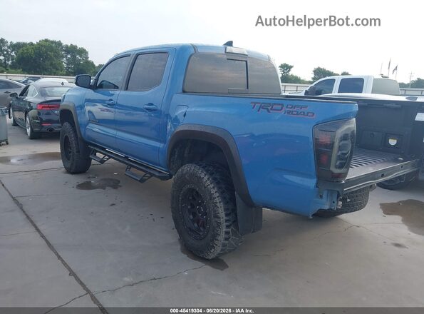 5TFAZ5CN4KX073963 2019 TOYOTA TACOMA Синий Задняя левая четверть
