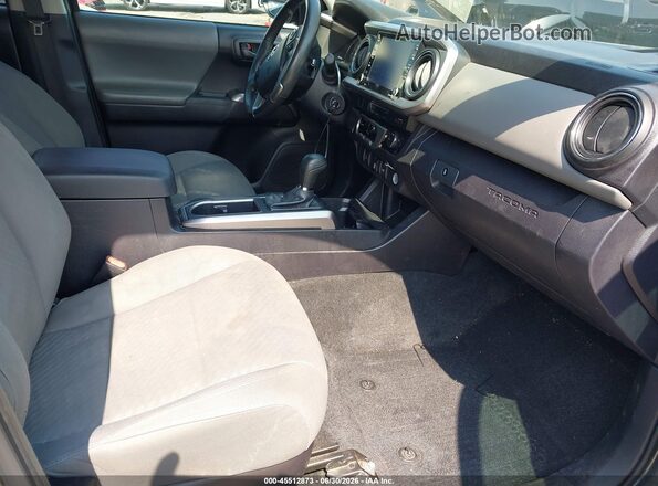 5TFAZ5CNXMX098322 2021 TOYOTA TACOMA Gray წინა სალონის ხედი