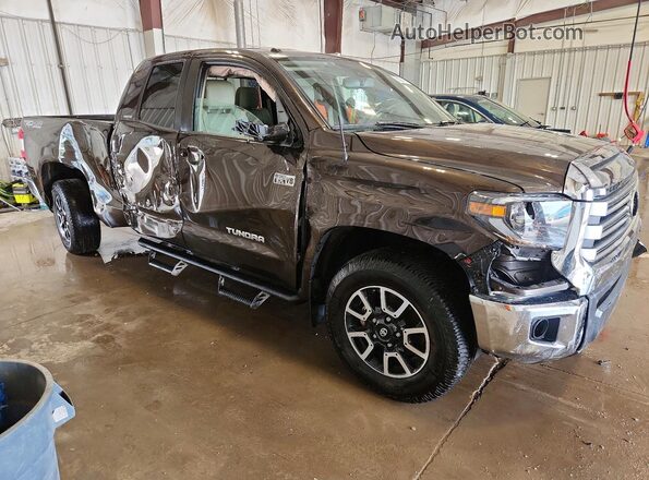 5TFBY5F11KX784360 2019 TOYOTA TUNDRA Brown Przód prawy