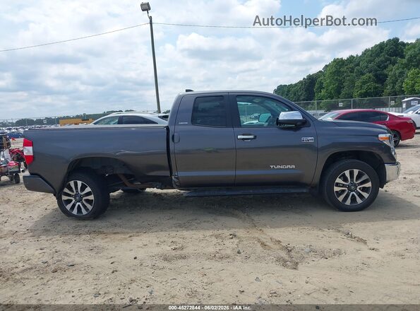 5TFBY5F11MX994802 2021 TOYOTA TUNDRA Серый Вид задней части салона