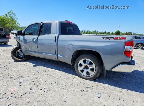 5TFBY5F14MX981350 2021 TOYOTA TUNDRA Gray Trasero izquierdo