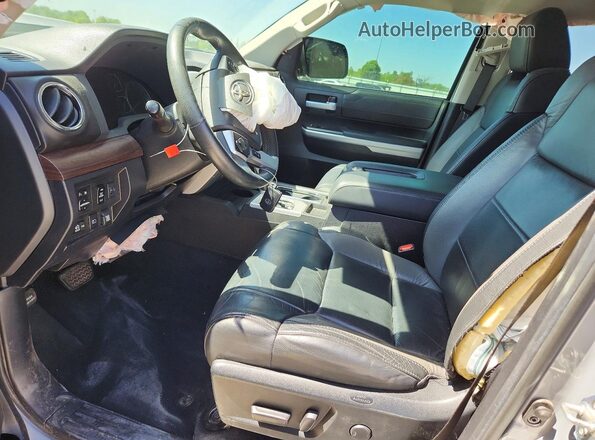5TFBY5F14MX981350 2021 TOYOTA TUNDRA Gray Vista interior delantera