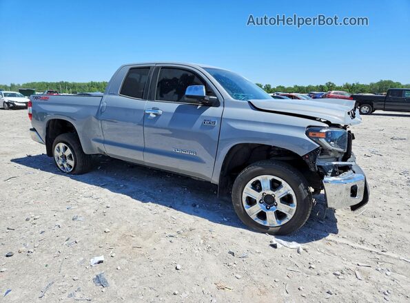5TFBY5F14MX981350 2021 TOYOTA TUNDRA Gray Delantero derecho