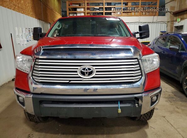 5TFBY5F19GX497517 2016 TOYOTA TUNDRA Red Դիմացի տեսք