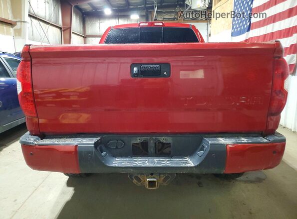 5TFBY5F19GX497517 2016 TOYOTA TUNDRA Red Հետևի տեսք