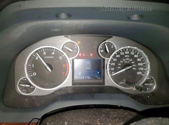 5TFBY5F19GX497517 2016 TOYOTA TUNDRA Red Սարքավորումների վահանակի տեսք