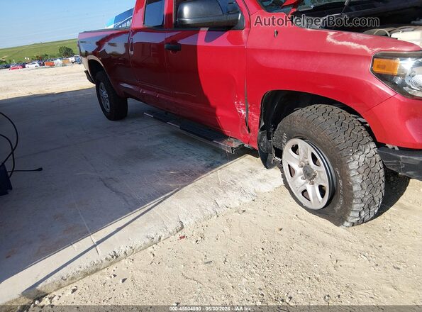 5TFCW5F16JX022716 2018 TOYOTA TUNDRA Красный Вид спереди