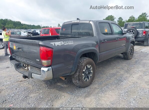 5TFCZ5AN0HX086519 2017 TOYOTA TACOMA Gray Trasero derecho