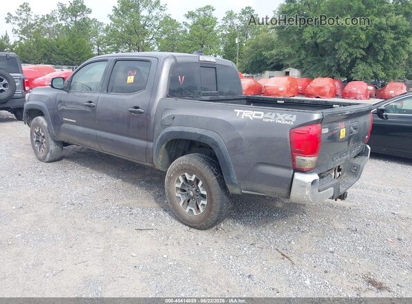 5TFCZ5AN0HX086519 2017 TOYOTA TACOMA Gray Trasero izquierdo