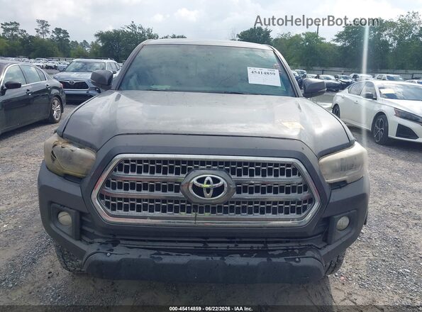 5TFCZ5AN0HX086519 2017 TOYOTA TACOMA Gray Vista del cuadro de instrumentos