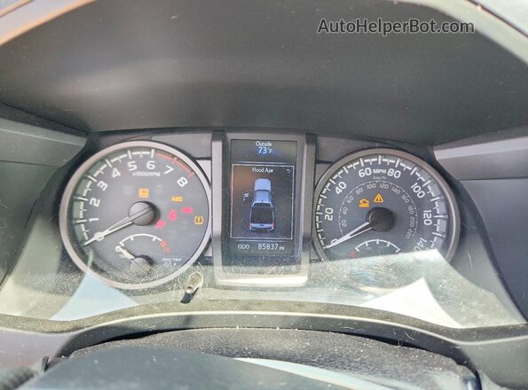 5TFCZ5AN2GX011321 2016 TOYOTA TACOMA Black ხელსაწყოთა პანელის ხედი
