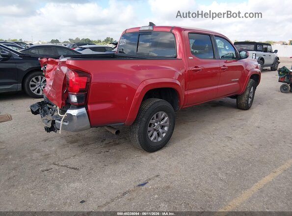 5TFCZ5AN2KX192817 2019 TOYOTA TACOMA Red Rear right