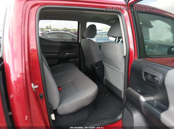 5TFCZ5AN2KX192817 2019 TOYOTA TACOMA Red VIN sticker view