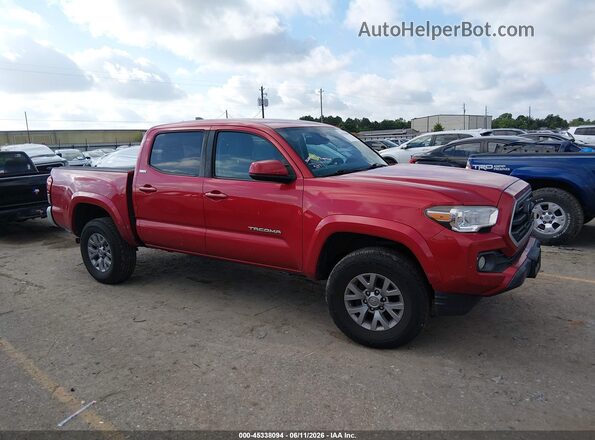 5TFCZ5AN2KX192817 2019 TOYOTA TACOMA Red Rear interior view