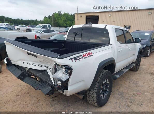 5TFCZ5AN3KX185990 2019 TOYOTA TACOMA Белый Задняя правая четверть