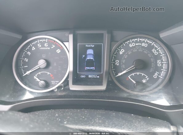 5TFCZ5AN3LX239595 2020 TOYOTA TACOMA Black უკანა სავარძლების ხედი
