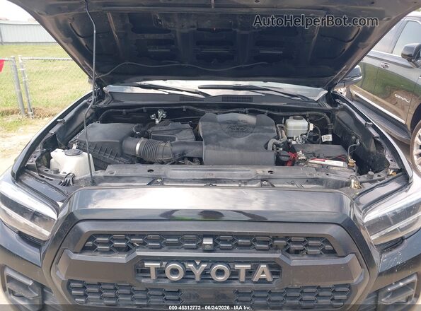 5TFCZ5AN3LX239595 2020 TOYOTA TACOMA Black უკანა ხედი