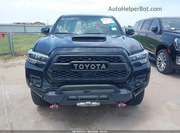 5TFCZ5AN3LX239595 2020 TOYOTA TACOMA Black ხელსაწყოთა პანელის ხედი