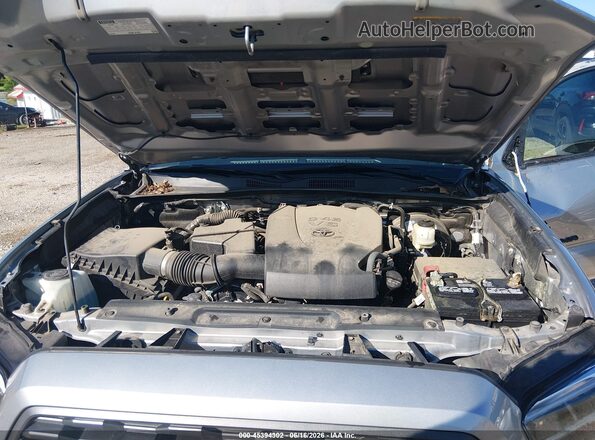 5TFCZ5AN3MX245141 2021 TOYOTA TACOMA Silver Widok z tyłu