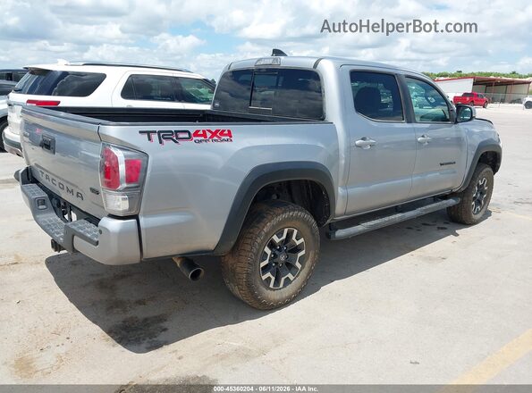 5TFCZ5AN3MX262652 2021 TOYOTA TACOMA Silver Задня права чверть