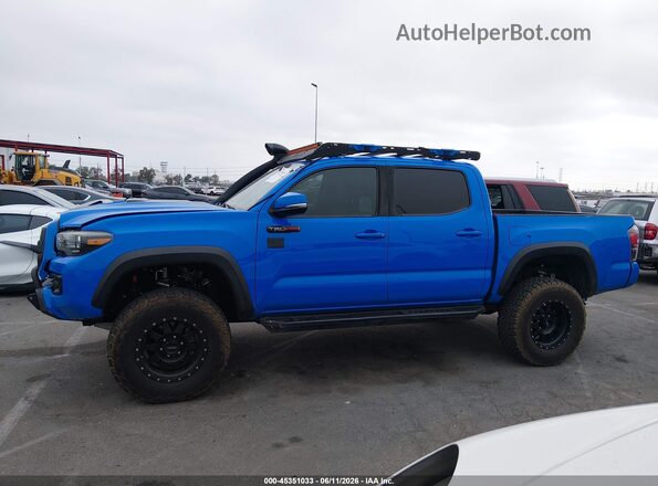 5TFCZ5AN5KX182976 2019 TOYOTA TACOMA Blue 360 interior view