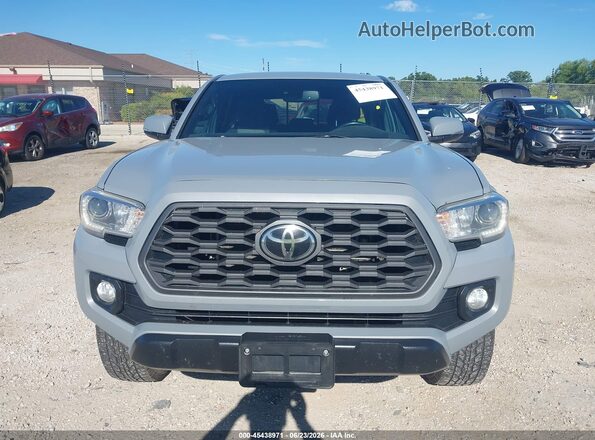 5TFCZ5AN5LX212933 2020 TOYOTA TACOMA Gray Instrument cluster view