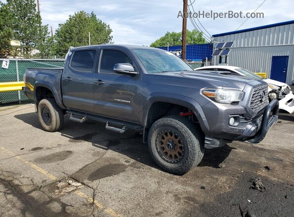 5TFCZ5AN6LX236402 2020 TOYOTA TACOMA Gray წინა მარჯვენა