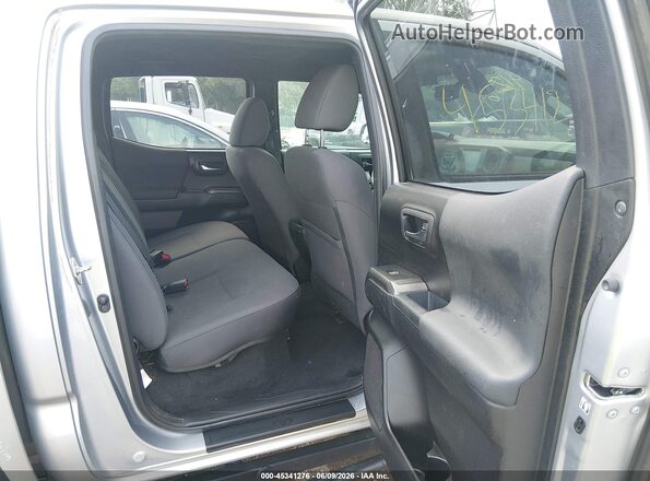 5TFCZ5AN7KX196121 2019 TOYOTA TACOMA Silver Widok naklejki z numerem VIN