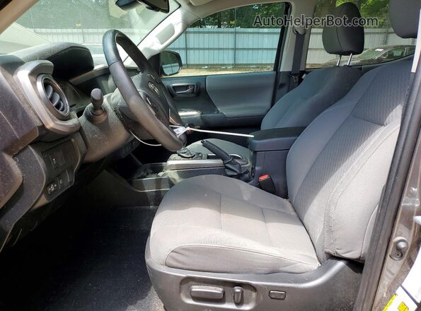 5TFCZ5AN9MX277852 2021 TOYOTA TACOMA Gray Սալոնի դիմացի տեսք