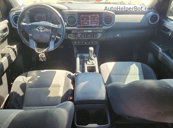 5TFCZ5ANXMX246741 2021 TOYOTA TACOMA Белый Вид панели приборов
