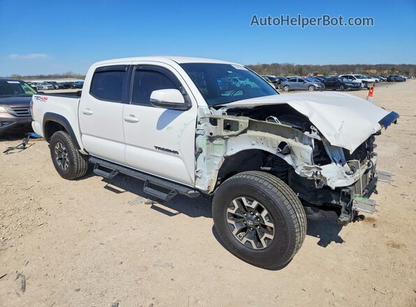 5TFCZ5ANXMX246741 2021 TOYOTA TACOMA Белый Передняя правая четверть