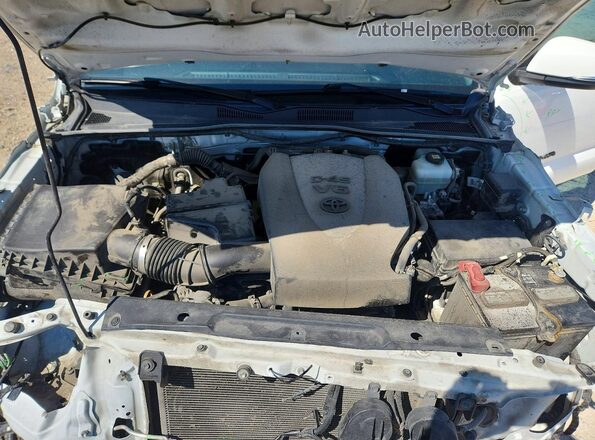 5TFCZ5ANXMX246741 2021 TOYOTA TACOMA Белый Вид задней части салона