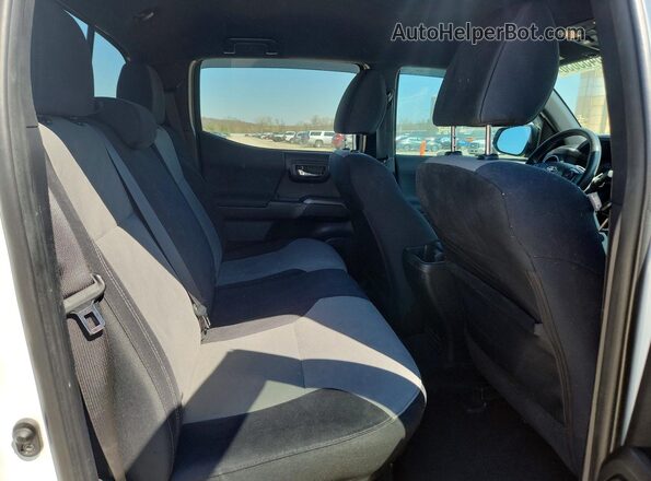 5TFCZ5ANXMX246741 2021 TOYOTA TACOMA Белый Вид задних сидений