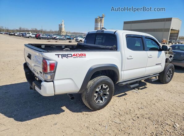 5TFCZ5ANXMX246741 2021 TOYOTA TACOMA Белый Задняя правая четверть