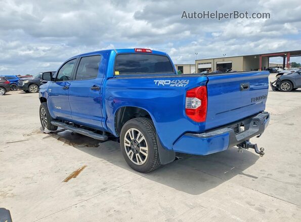 5TFDW5F10JX708013 2018 TOYOTA TUNDRA Blue უკანა მარცხენა