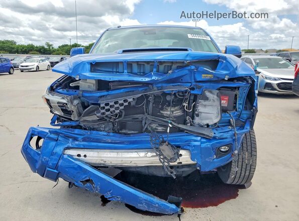 5TFDW5F10JX708013 2018 TOYOTA TUNDRA Blue წინა ხედი
