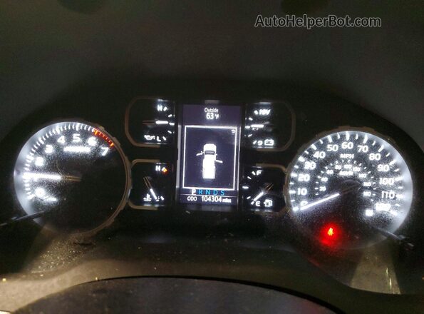 5TFDW5F10JX758409 2018 TOYOTA TUNDRA Gray Instrument cluster view