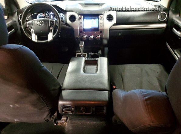 5TFDW5F10JX758409 2018 TOYOTA TUNDRA Gray Dashboard view