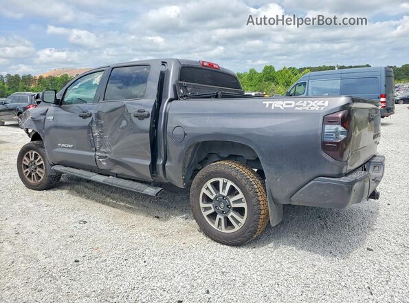 5TFDW5F11JX738315 2018 TOYOTA TUNDRA Gray Rear left