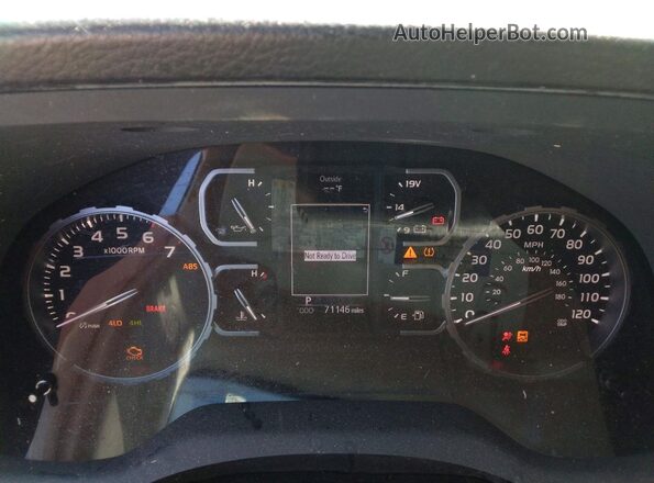 5TFDW5F11JX738315 2018 TOYOTA TUNDRA Gray Instrument cluster view